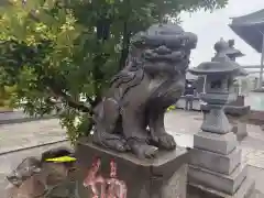 胡録神社の狛犬