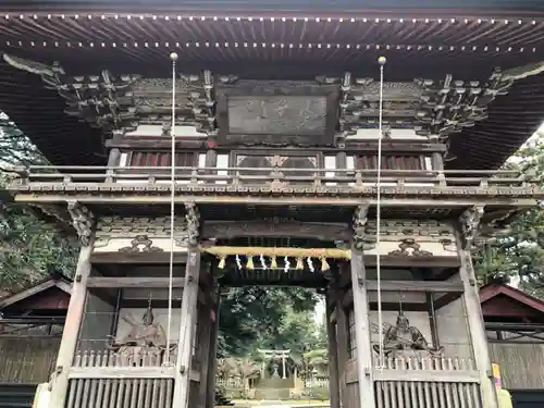 三国神社の山門・神門