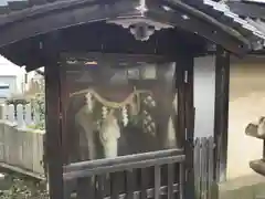 感田神社の狛犬