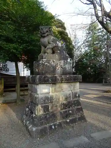 一ノ矢八坂神社の狛犬