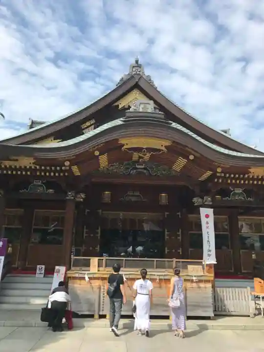 湯島天満宮の本殿・本堂