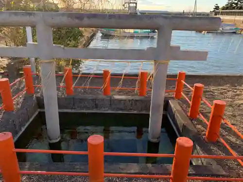 息栖神社の鳥居