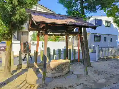 神明社（堀越神明社）の手水舎