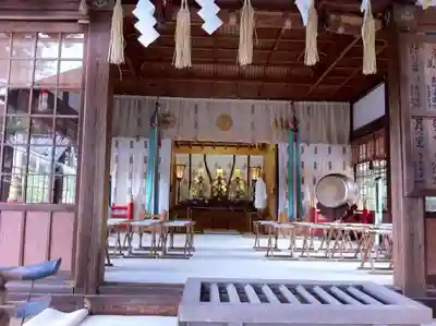 建部神社の本殿・本堂