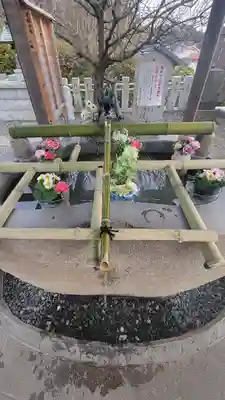 本牧神社の手水舎