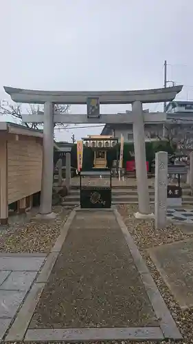 山田天満宮の鳥居