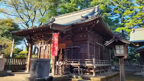 豊玉氷川神社の本殿・本堂