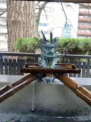 熊野神社の手水舎