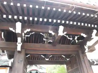 行願寺(革堂)の山門・神門