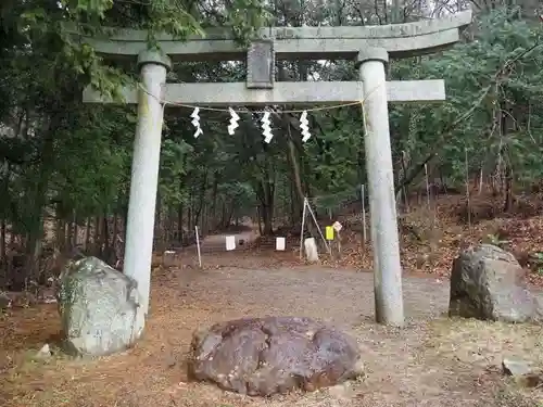 山宮神社の鳥居