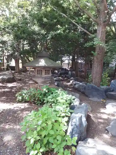 琴似神社の庭園