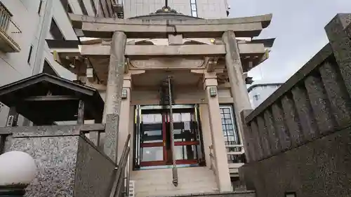 車町稲荷神社の鳥居