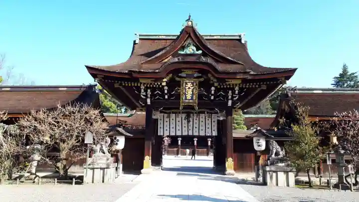 北野天満宮の山門・神門