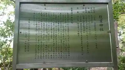 秋葉神社の歴史