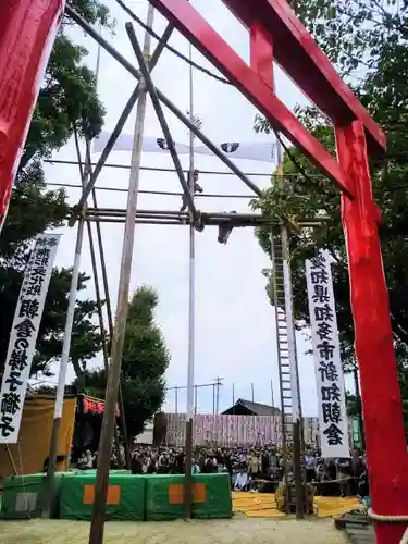 牟山神社の神楽