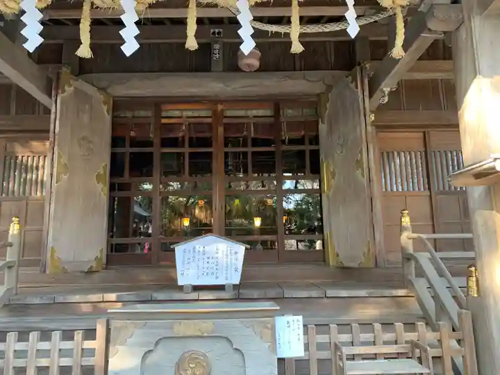 前鳥神社の本殿・本堂