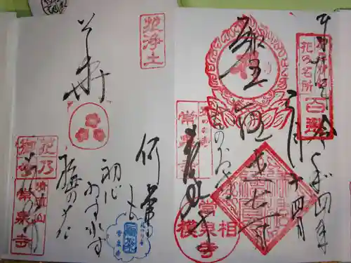 常泉寺の御朱印