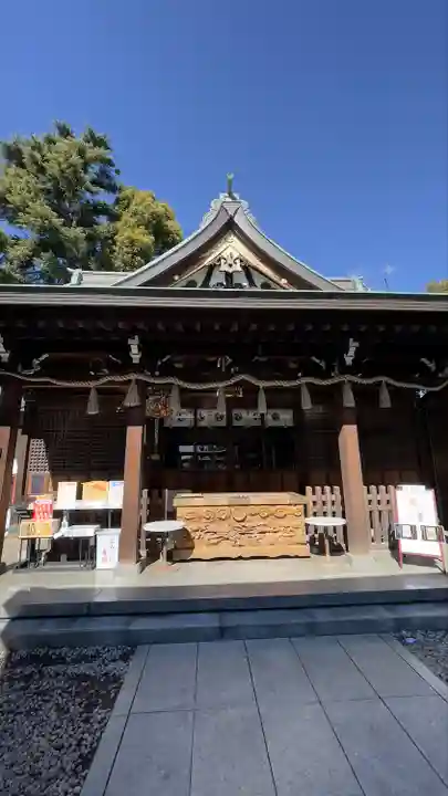 鳩ヶ谷氷川神社の本殿・本堂