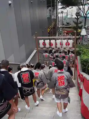 宮益御嶽神社のお祭り