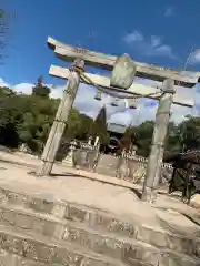 黒山八幡宮の鳥居