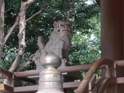 杉生神社の狛犬