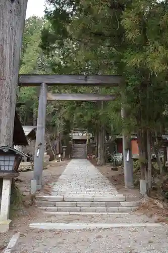 仁科神明宮の鳥居