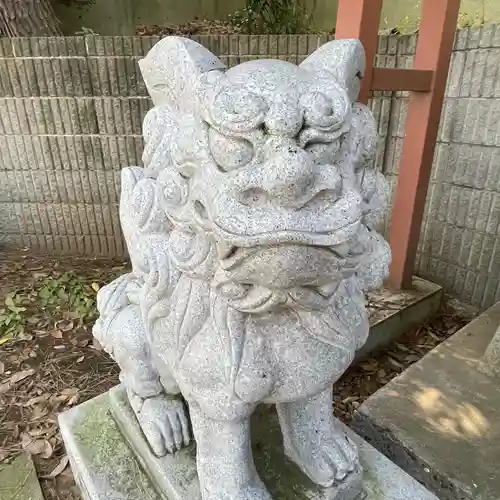 山野浅間神社の狛犬