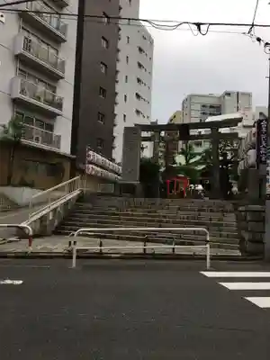 平河天満宮の鳥居