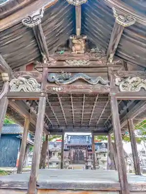 生田明神社（大山寺町）の本殿・本堂