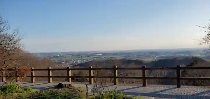 太平山神社の景色