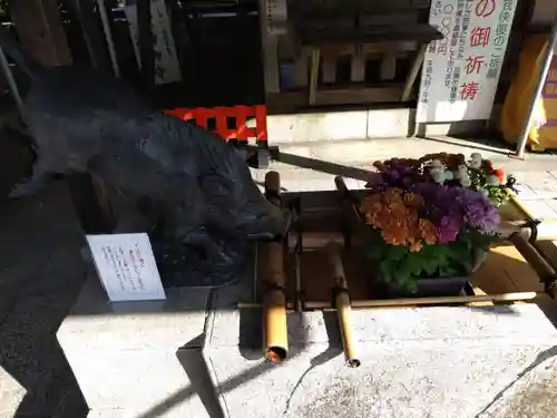 護王神社の手水舎