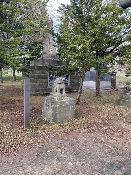 花畔神社の狛犬