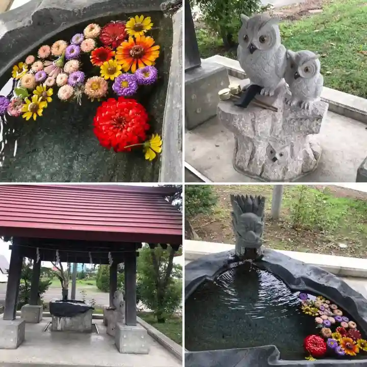 市来知神社の手水舎