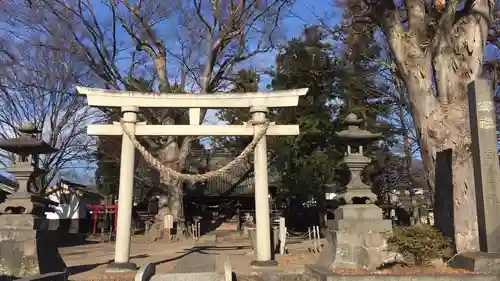 白鳥神社の鳥居