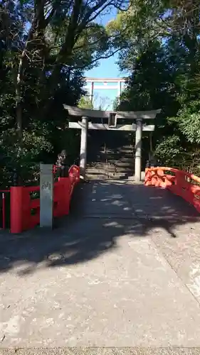城山八幡宮の鳥居