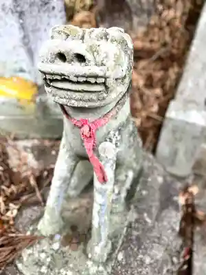 荒舩神社の狛犬