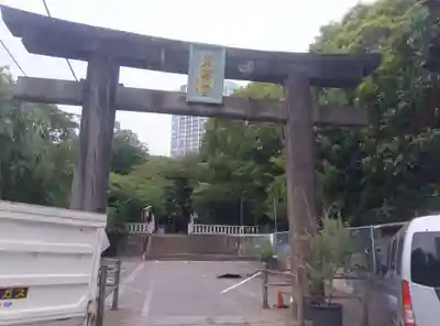 芝東照宮の鳥居