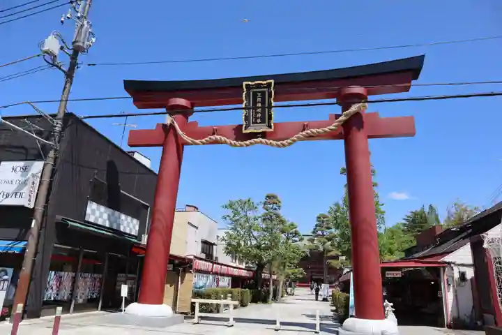 笠間稲荷神社の鳥居