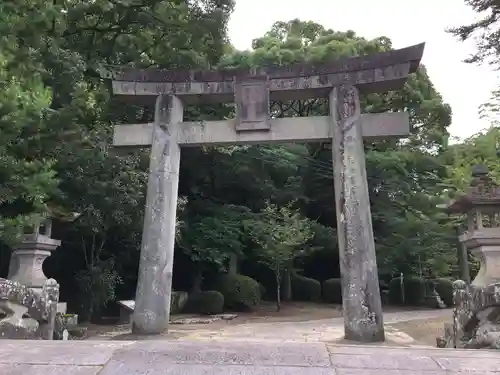 大原八幡宮の鳥居