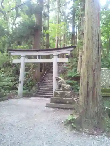 十和田神社の鳥居