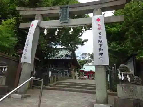 海南神社の鳥居