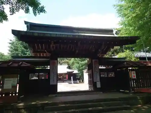 峯ヶ岡八幡神社の山門・神門