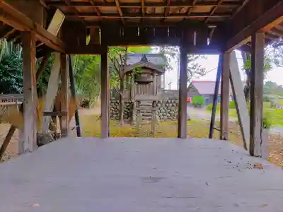 白山社（丹陽町九日市場）の本殿・本堂