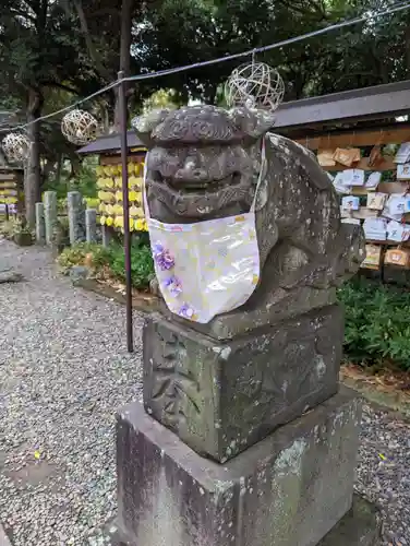 菊田神社の狛犬