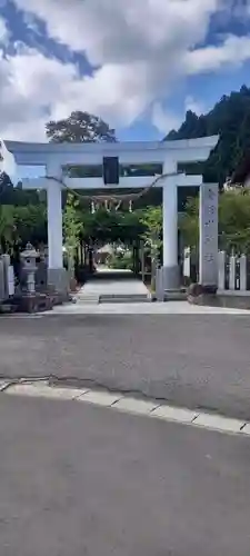 金蛇水神社の鳥居