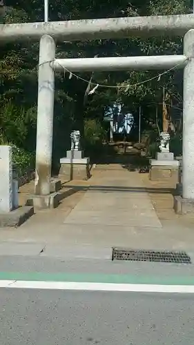 堀出神社の鳥居