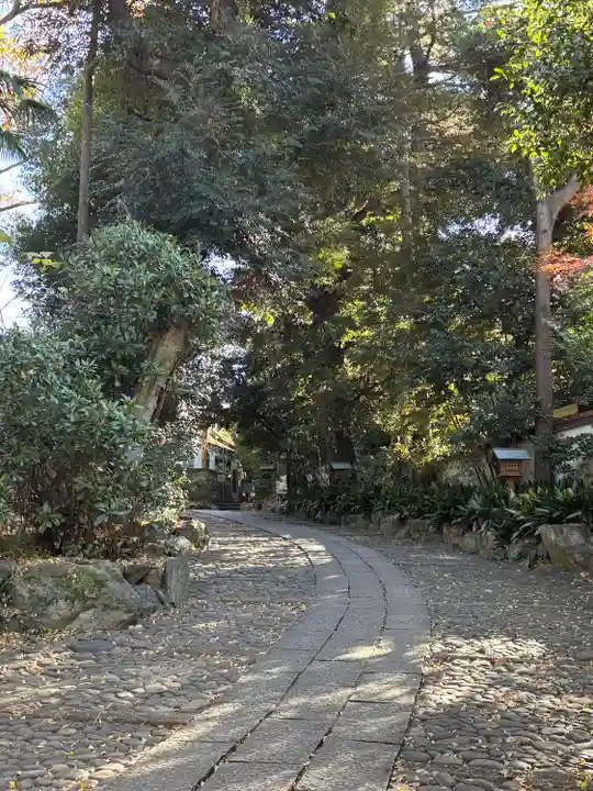 代々木八幡宮の庭園