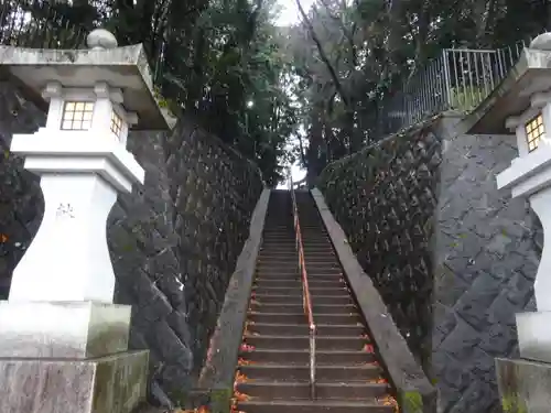 八幡神社の景色