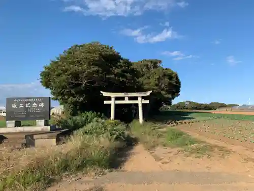 蒼稲神社の鳥居