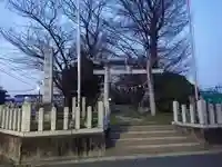 河俣下神社(一色川俣)の鳥居